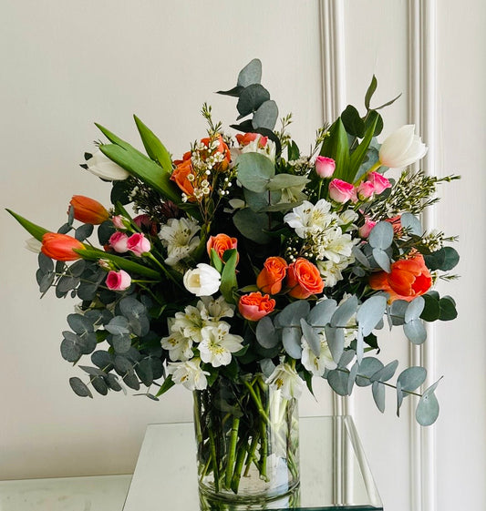 Sunset Bloom Floral Arrangement