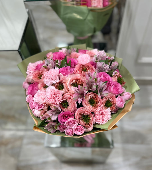 Pink Velvet Bouquet