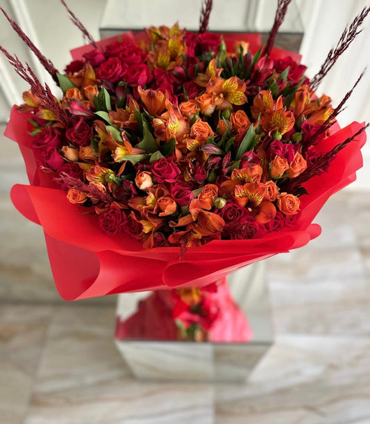 Fiery Rose Medley